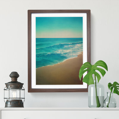 Calming Beach - Single Picture Frame Print