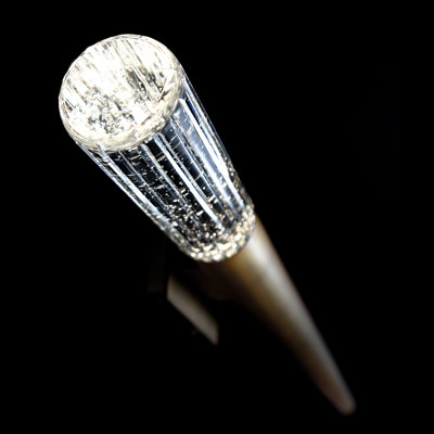 Scepter Steel LED Armed Sconce