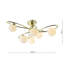 Rochdale Glass Semi Flush Mount-1715124471-1715124470