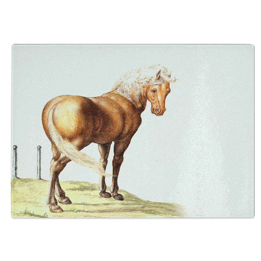 Glass Horse by A.B. De Boodt Chopping Board