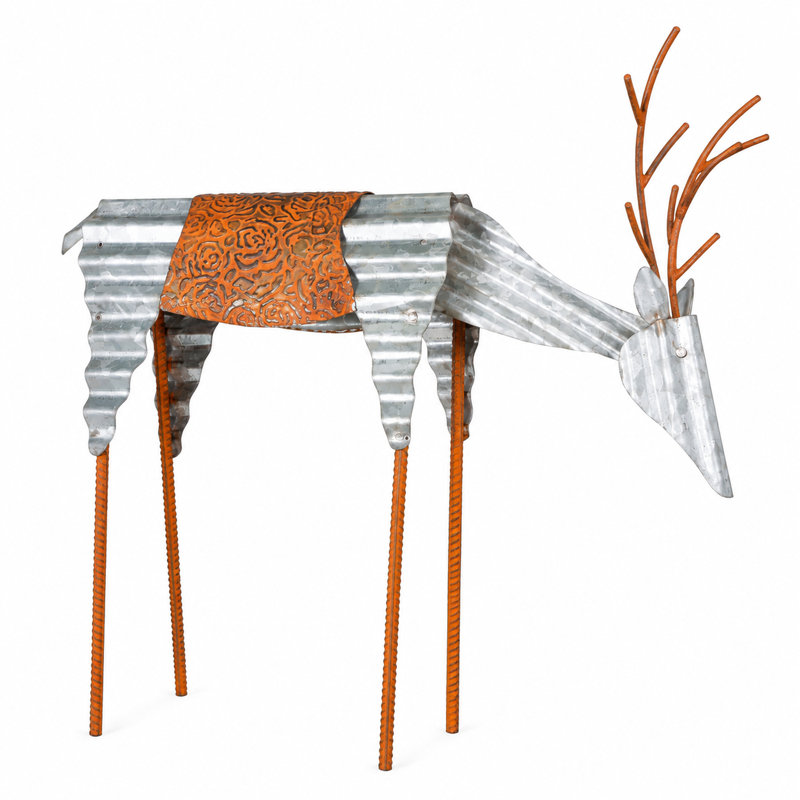 Figurine d'art pâturage, H 20 po x l 6 po x P 20 po