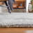Ikat Hand Tufted Wool/Cotton Ikat Rug in Ivory/Gray-635751829