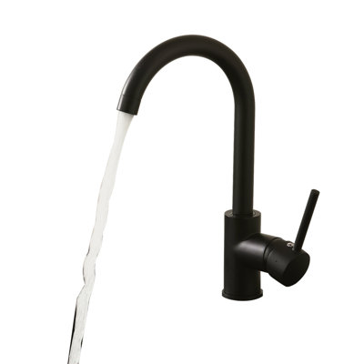 Kitchen Faucet Single Handle Stainless Steel,Commercial Single Hole Kitchen Sink Faucet,Modern One Hole Bar Sink Faucet