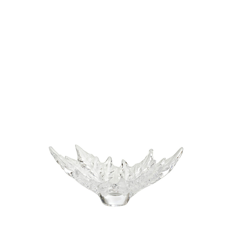 Champs-Élysées Handmade Crystal Decorative Bowl, Clear, 9.06" H x 23.62" W x 13.39" D