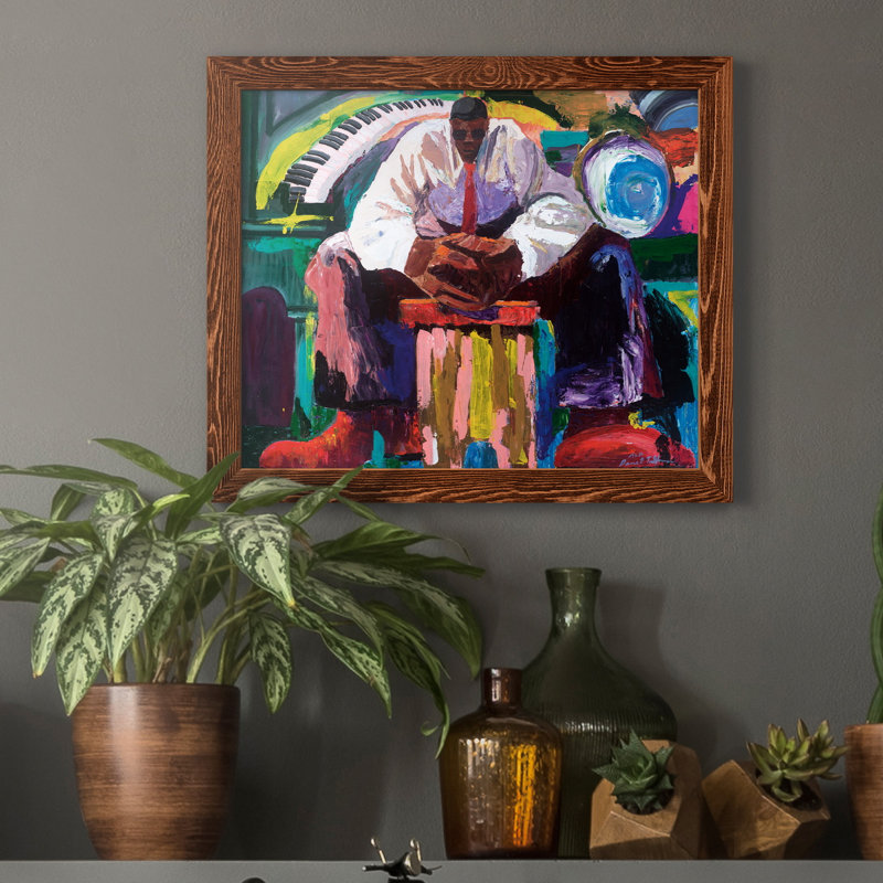 Avant le gig - reproduction d'art sur toile, Érable, H 20 po x l 17 po x P 1,5 po