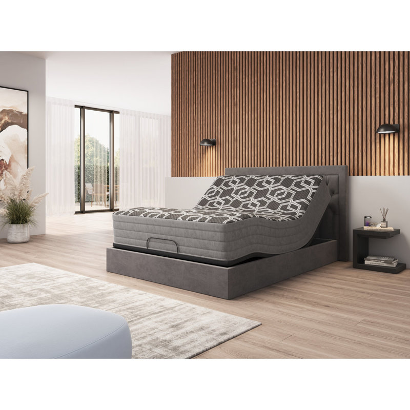 Matelas double de 12 po avec mousse lisse et housse de glace pour un meilleur repos et un confort amélioré
