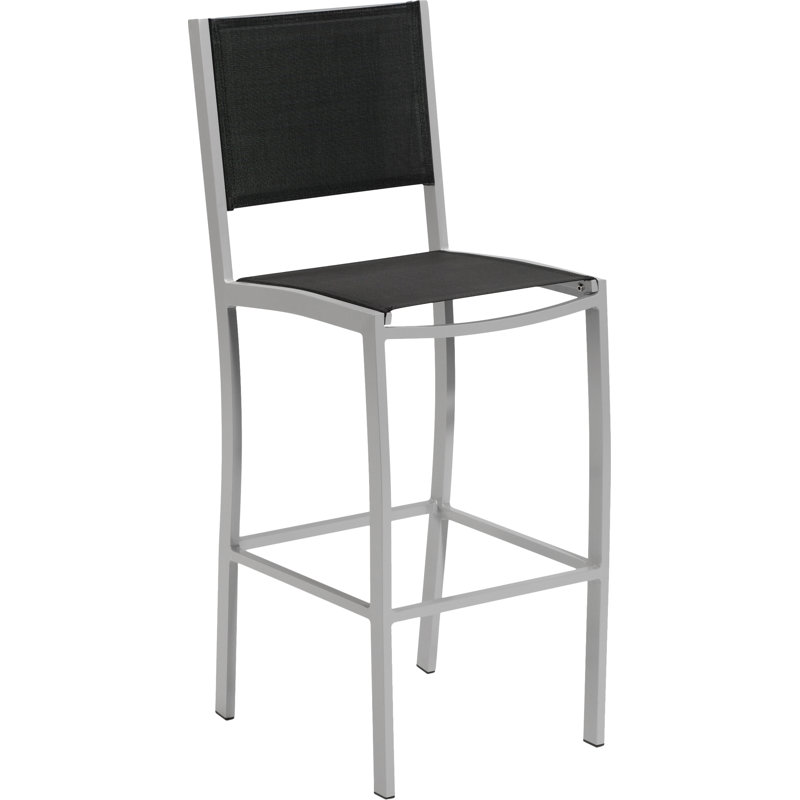 Travira Outdoor 3 - Piece Bar Height Dining Set, Tekwood Natural, Black