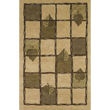 Jamaris Hand-Knotted Wool Beige Area Rug