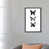 Dark Rustic Wood Framed is out of stock