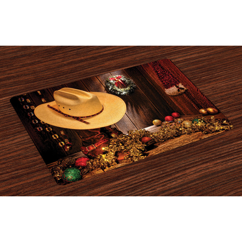 Plainville Western Farmhouse Christmas Placemat