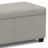 Avalon 54"W Upholstered Storage Ottoman Bench with Interior Storage and Safety Hinges-581653898