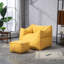 Fauteuil à billes moderne Sofacoolmore Fauteuil à billes / tabouret de jeu durable Fauteuil à billes à dossier haut Fauteuil à billes à dossier haut Adultes et enfants, intérieur et extérieur Moutarde-819724065