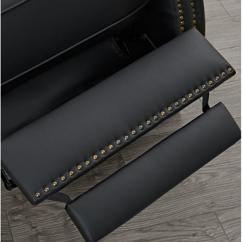Fauteuil inclinable manuel Bracking, Similicuir noir performance