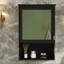 Armoire de rangement de salle de bain murale 20 "avec miroir, rangement mural avec porte, armoire à pharmacie murale à miroir-153760268