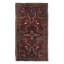 Wool Oriental Area Rug in Maroon