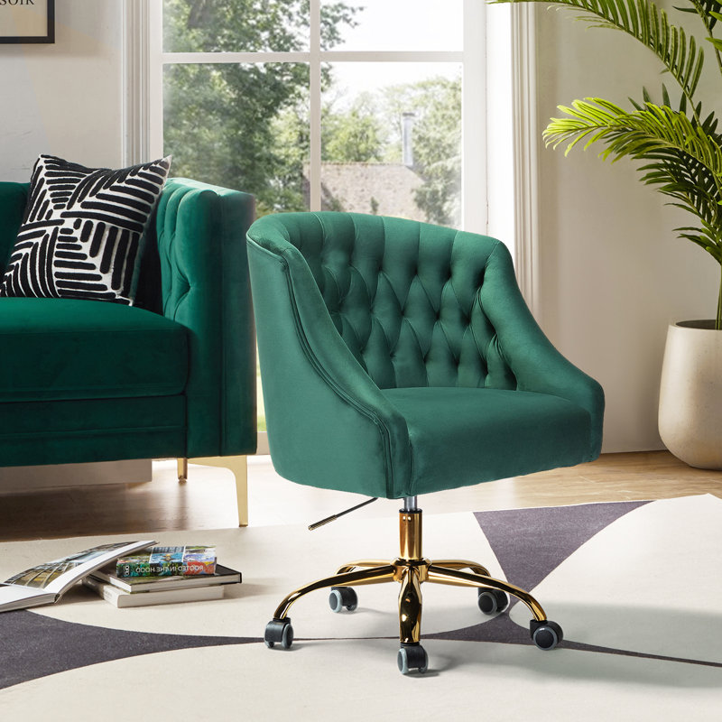 Chaise de travail Concetta, Vert