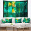 Tapisserie de cartographie d’espace abstrait astrological-28498760
