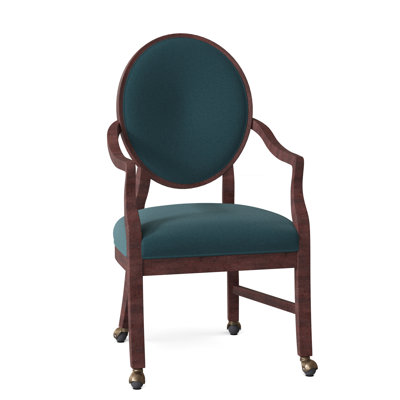 Chaise rembourrée à dossier très grand Louis