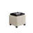 Square Upholstered Fabric Ottoman