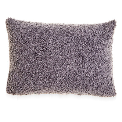 FRENCH BOUCLE Reversible Throw Pillow