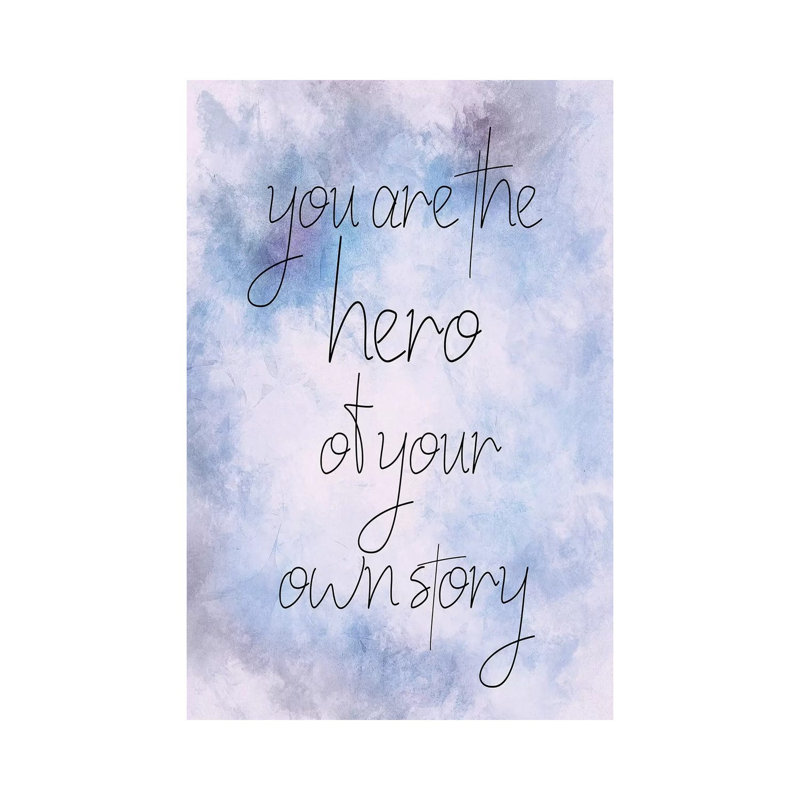 The Hero by Kimberly Allen - Print on Canvas, 30.48cm H x 20.32cm W x 1.91cm D, Wrapped Canvas