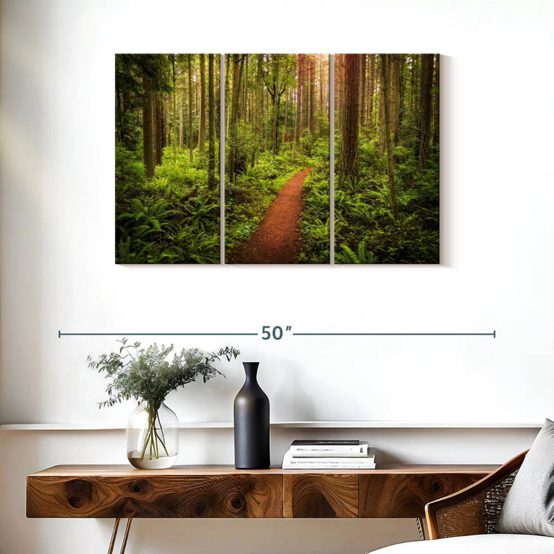 Alvord Washington Rainforest, H 24 po x l 38 po