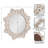 Klondike Solid Wood Round Mirror