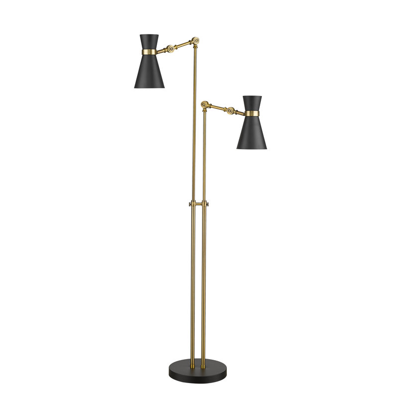 Asbed 56.5'' Tree Floor Lamp, Heritage Brass