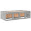 Vidaxl Daybed With Drawers Concrete Grey-202386994