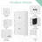 Elegant Bathroom Floor Storage Cabinet-1510756893