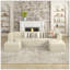 Canapé d'angle Canapé modulaire compressé Canapé en velours côtelé de style minimaliste moderne-118043465