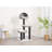 PetPals 50" Handwoven Cat Tree with 3 Levels