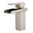 S1221XW Modern Deck Mount Waterfall Bathroom Sink Faucet,Single Hose Single Handle Bathroom Faucet