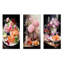Ensemble de 3 décorations murales en métal French Fruit and Blooms Culinaire Transcendence - International Cuisine-1460916481