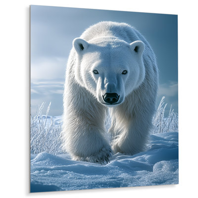 «Mitul - Bear», reproduction d'art moderne en métal