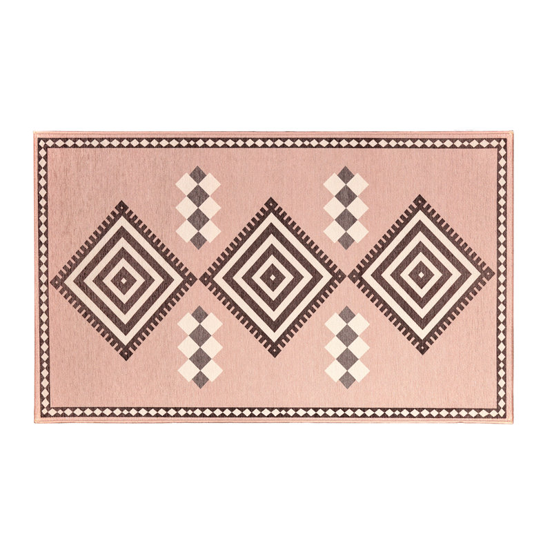 Kilim Kiki Petal Pink Washable Rug - 3' x 5'