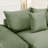 170"Oversized Cloud Modular U-Shape Sectional Couch,Premium Corduroy Fabric With Chaise Deep Seat Wide Armrests,8 Throw Pillows Good Resilience Cushion,Easy Assembly, For Living Rooms Studies,Green-213191384