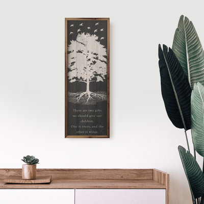 Roots And Wings Tree Black