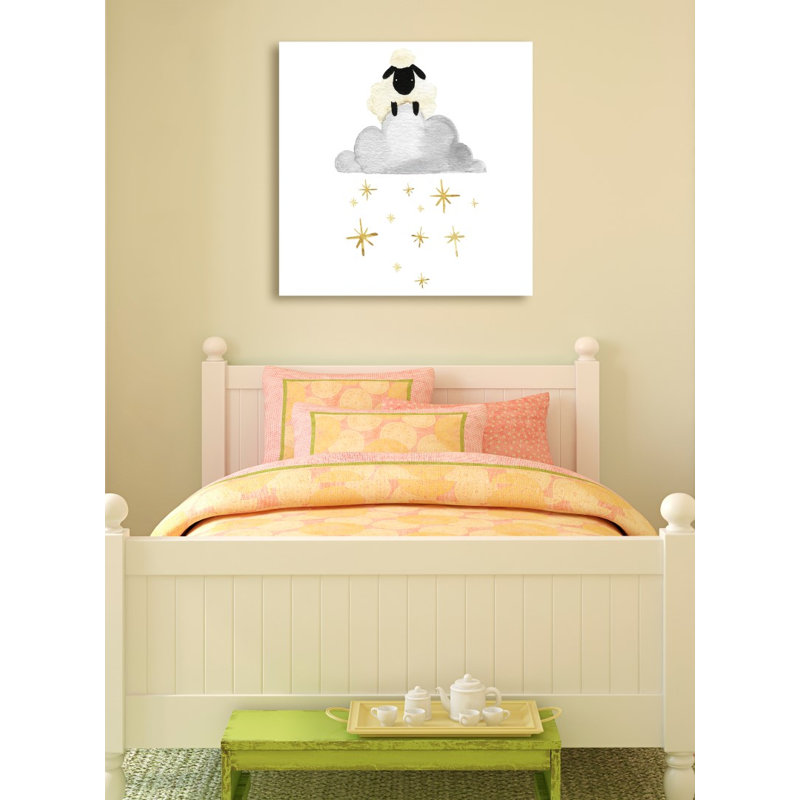 «Sheep Cloud and Stars», impression sur toile, H 30 po x l 30 po x 1,5 po