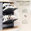 12 Pair Flip Down Shoe Storage-1392304114