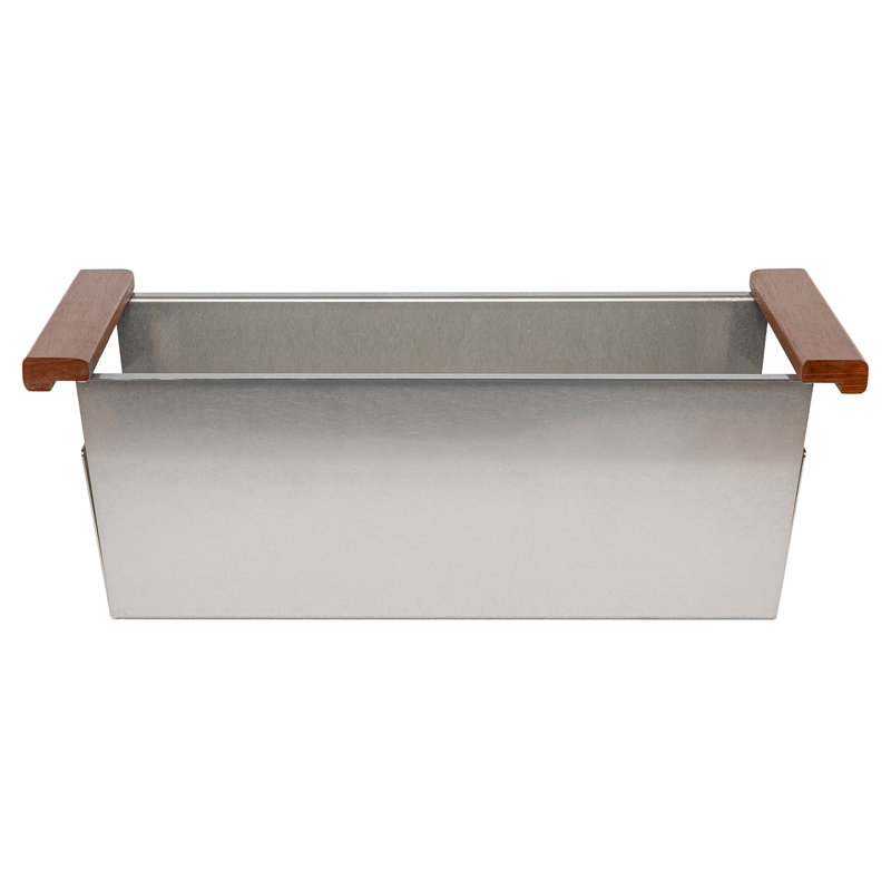 ZLINE 33" Garmisch Undermount Single Bowl Fingerprint Resistant Stainless Steel Kitchen Sink with Bottom Grid and Accessories