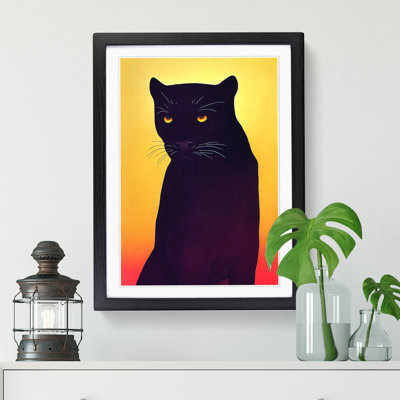 Panther Impressionism Vol.2 - Single Picture Frame Painting