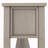 60" Long Sofa Table with two Different Size Drawers and Bottom Shelf for Storage-1035980649