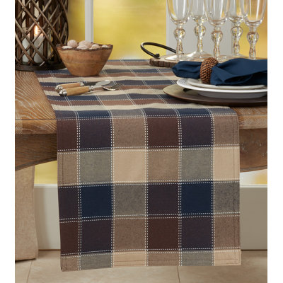 Bitner Plaid Table Runner