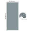 Rouleau de garage gris-63871089