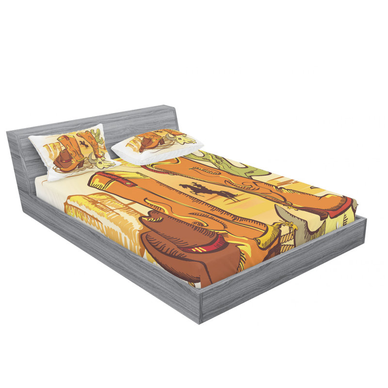 Microfiber Sheet Set, Full Sheet Set with Fitted Sheet