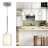 Elegance 1 - Light Chrome LED Pendant