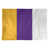 Or / mauve / blanc