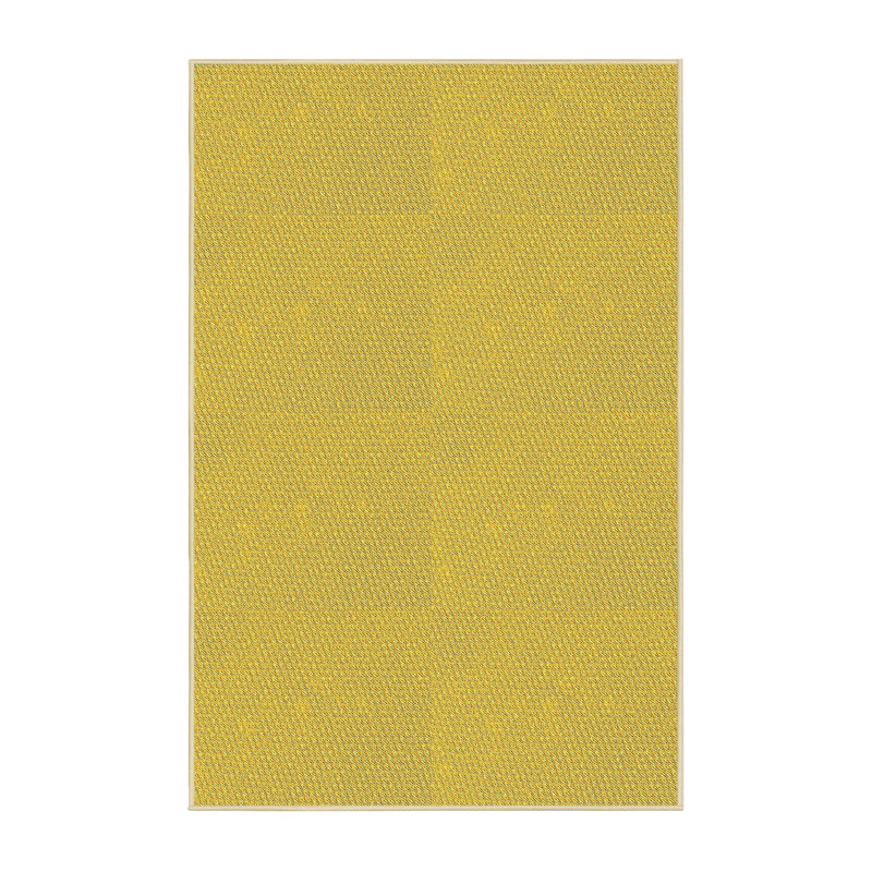 Tapis jaune Raishon, Rectangle 5 pi x 7 pi