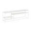 Rhyker Modern Lifestyle TV Stand, Solid White/White-1897330761